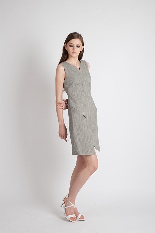 [FREAKS BY KIMTAEHOON] Summer Berghain No 3/7 Modern A-line Dress _ Check 4