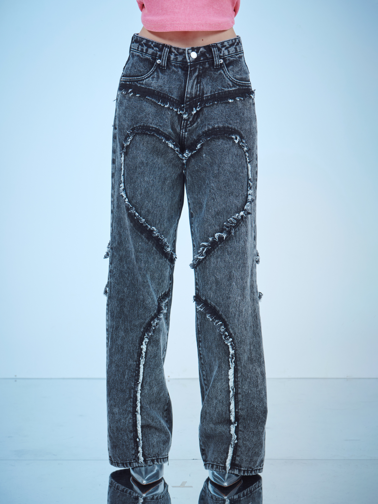 [DILETTANTISME] HEART ICE WASHING JEANS 7