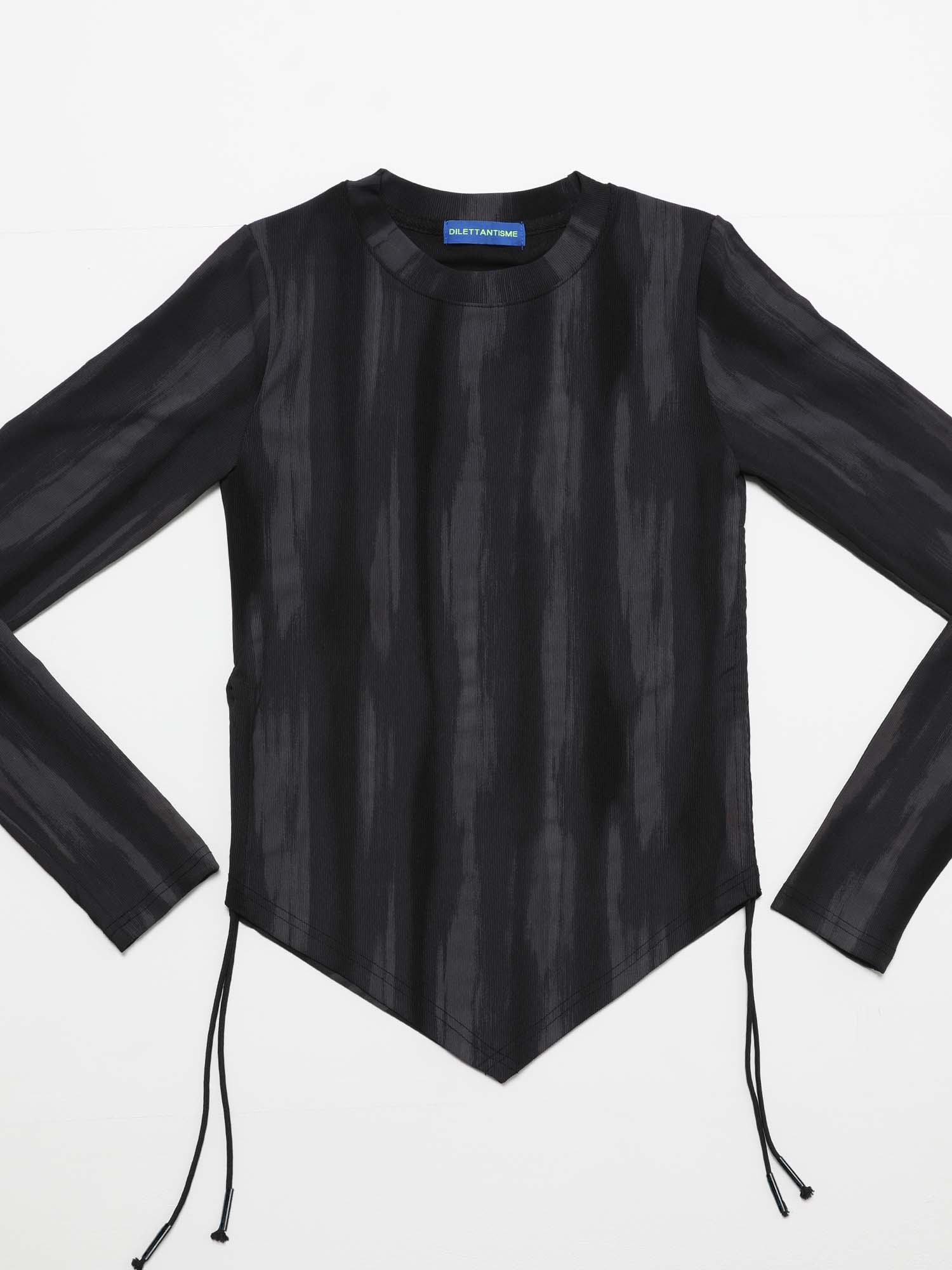 [DILETTANTISME] Marble Shirring String T-Shirts 5