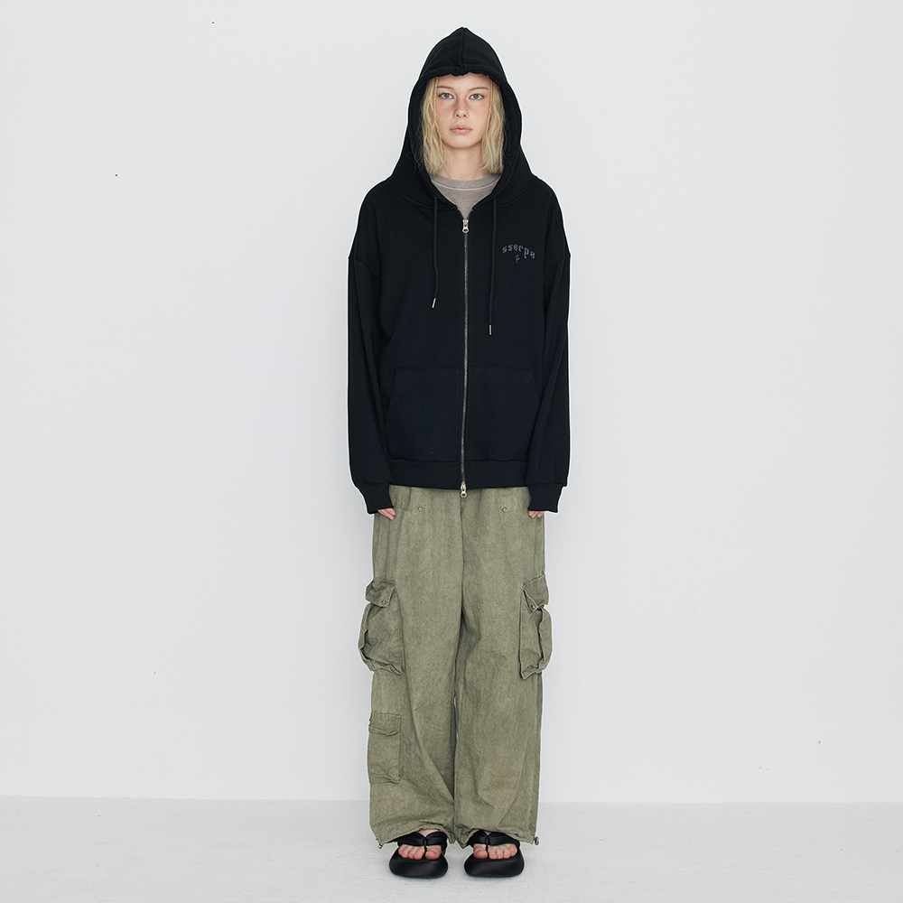 [SSERPE] WASHING COTTON CARGO BANDING PANTS 7