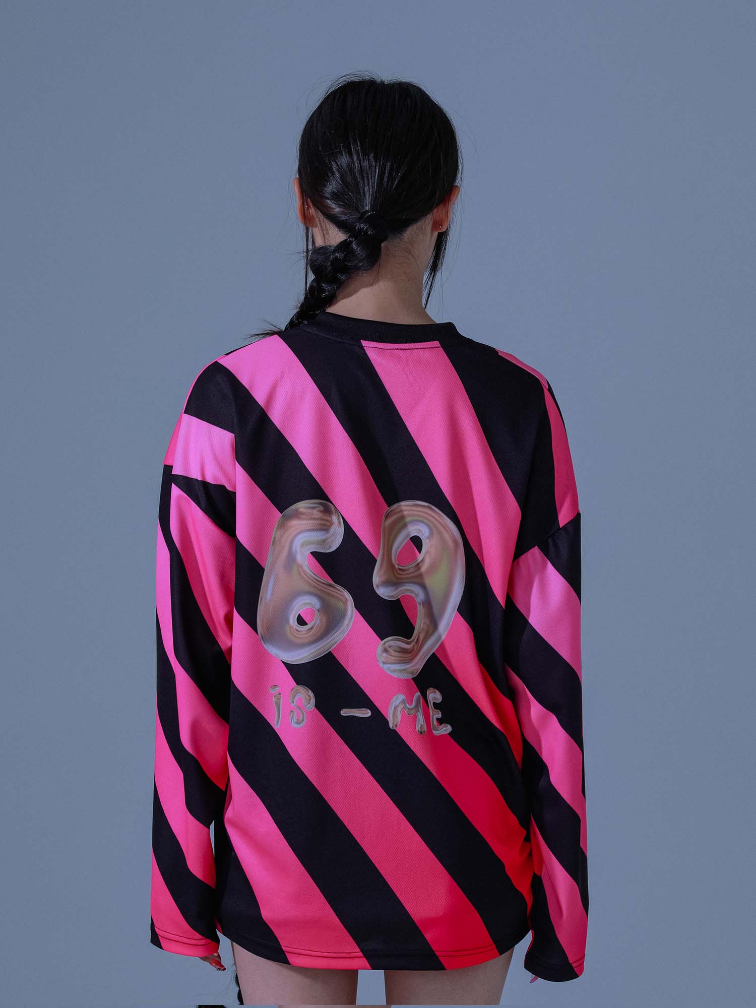 [DILETTANTISME]  Stripe Football Jersey T-Shirts 9