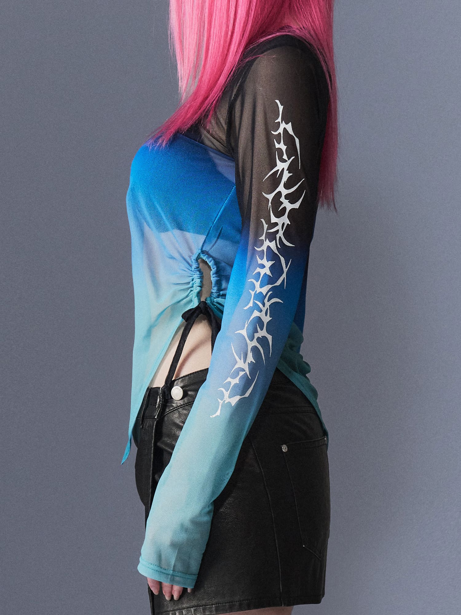 Beach Tribal Mesh T-Shirts 3