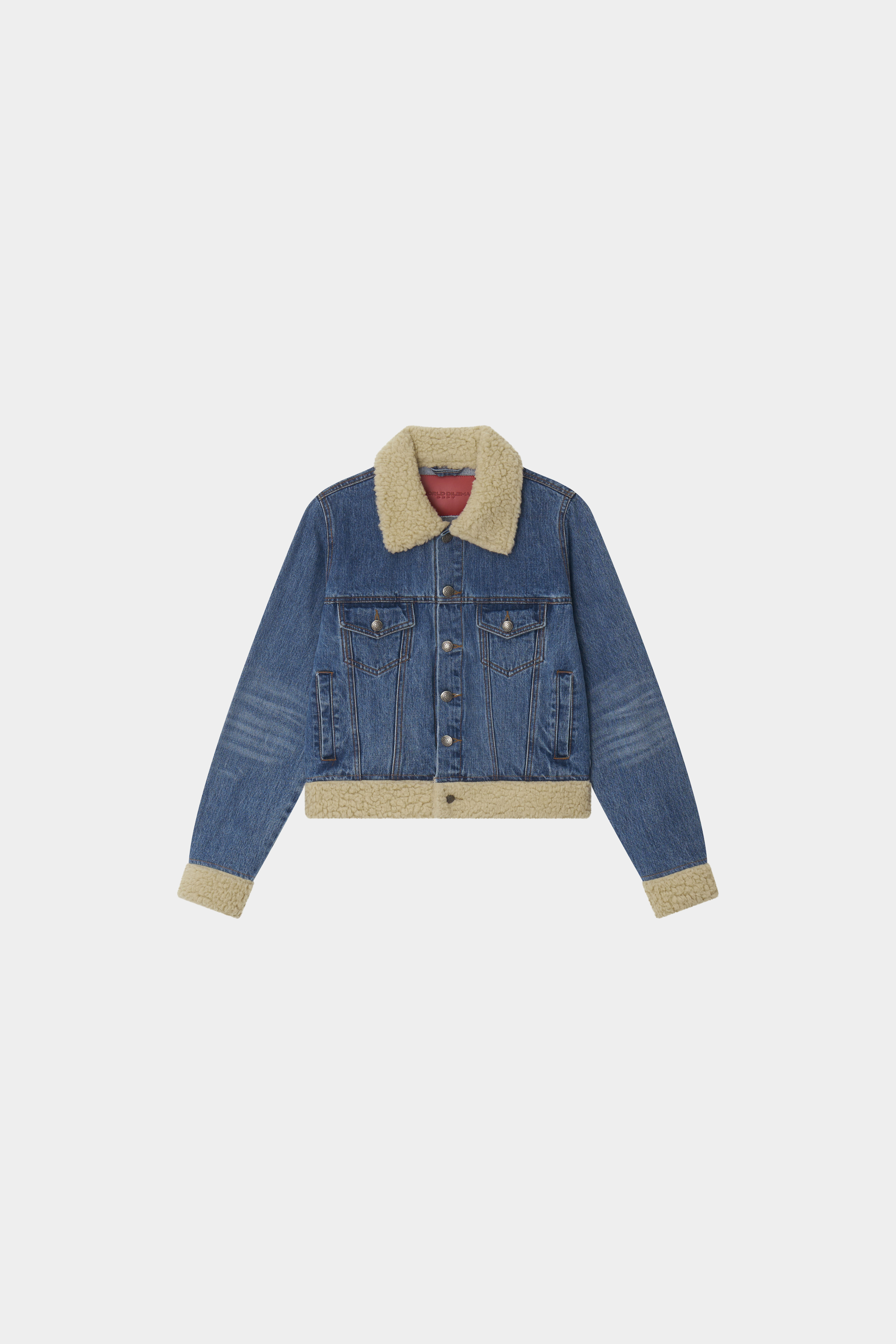 SET-UP SHERPA POINT DENIM JACKET 4