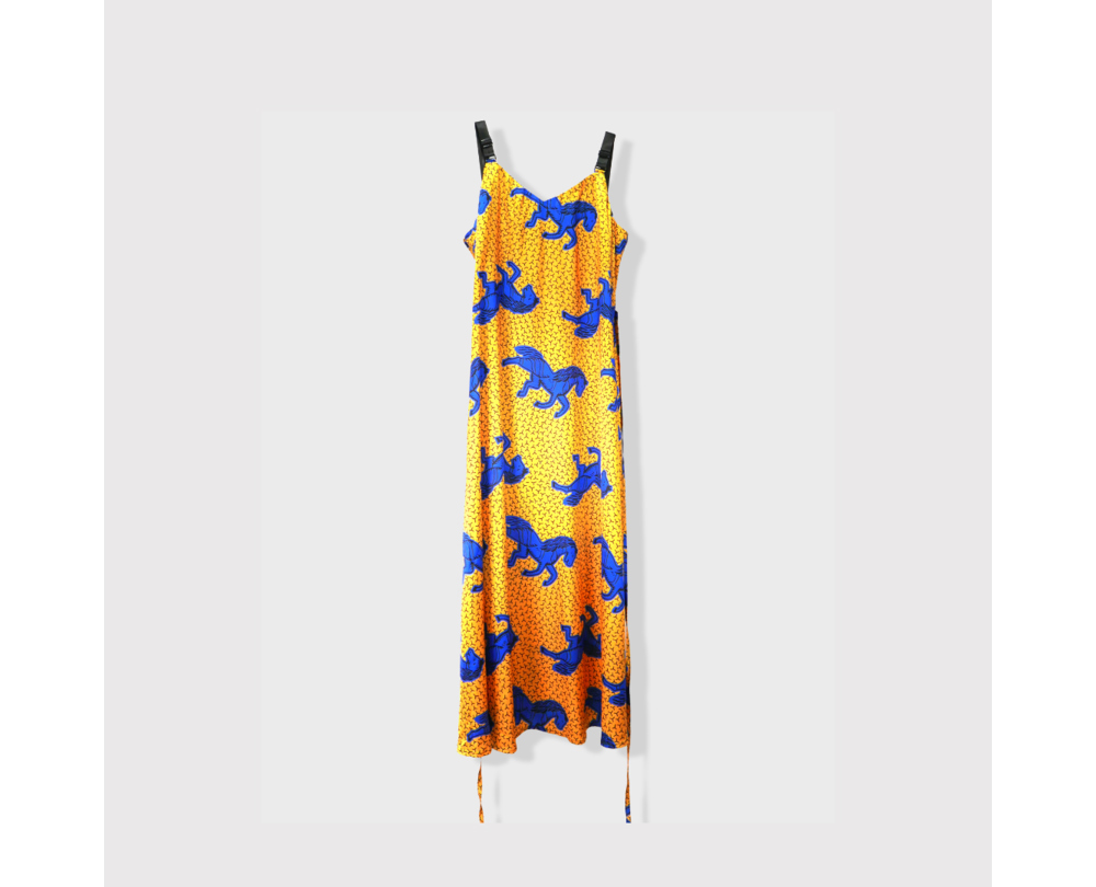 Blue Horse Dress_YELLOW 7