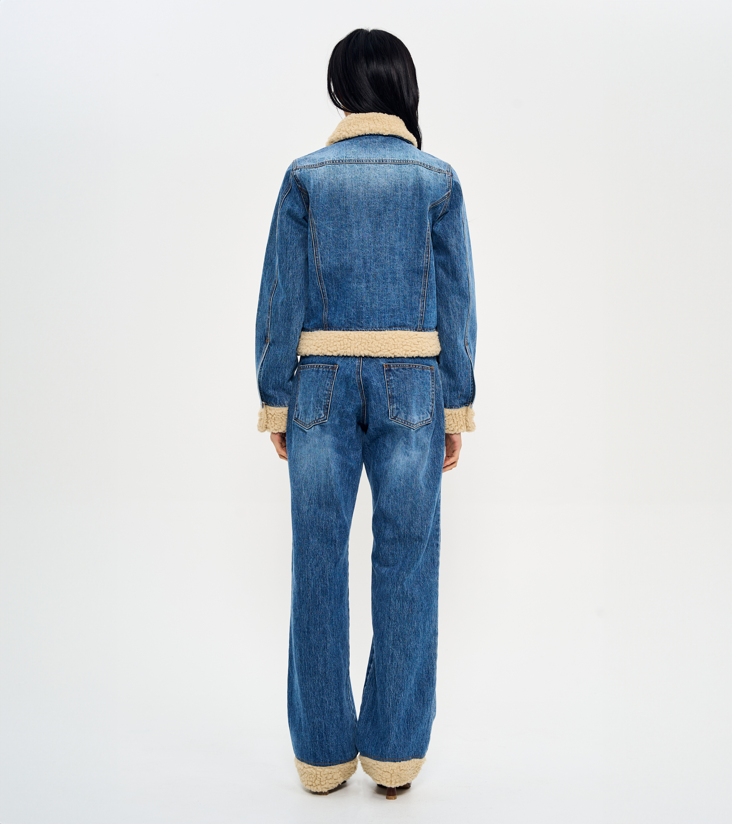 SET-UP SHERPA POINT DENIM JACKET 3