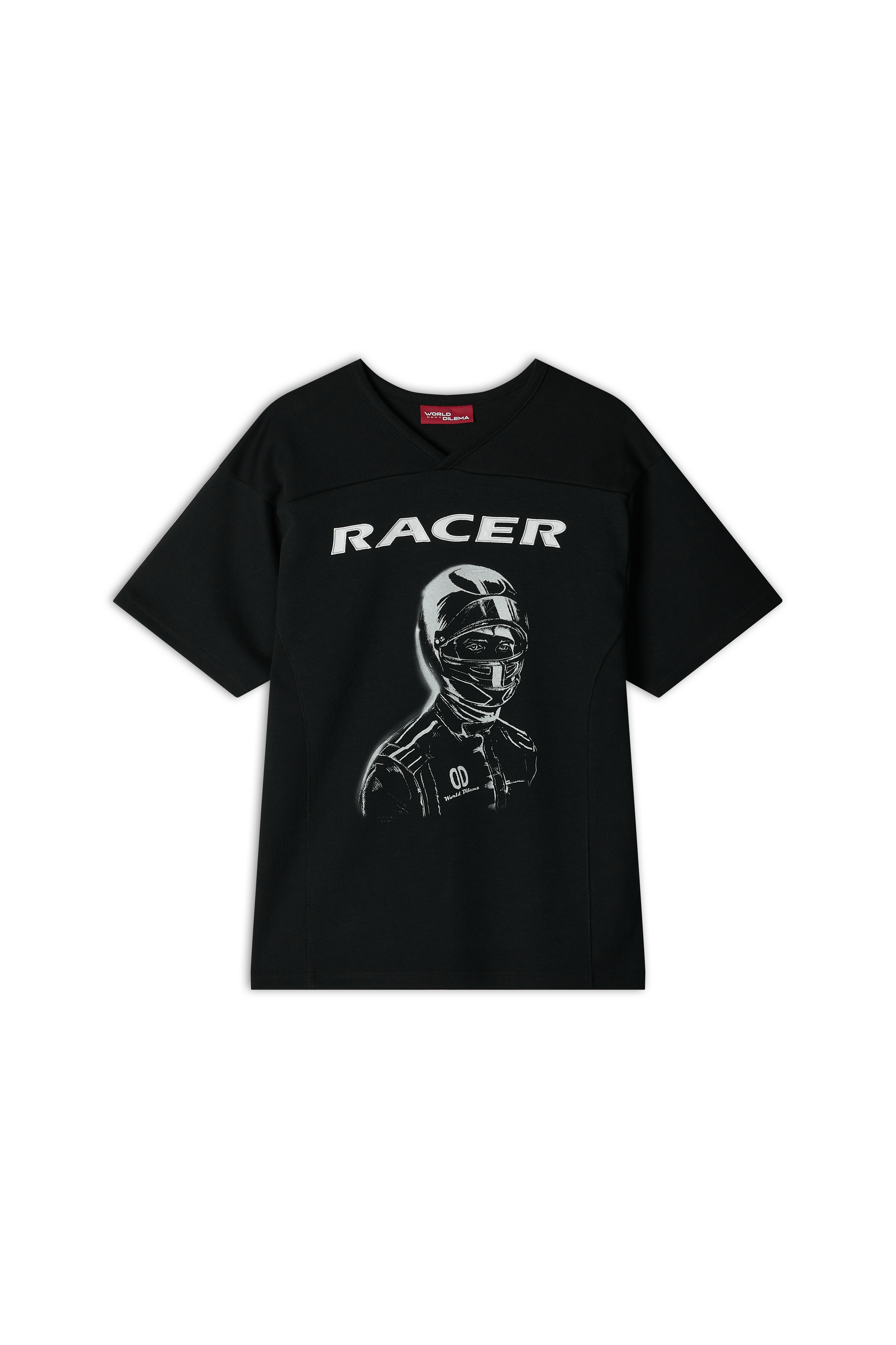RACER' Rugby Fit T-SHIRTS-BLACK 4
