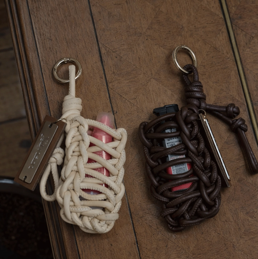 STRAP CAGE Keyring-IVORY 4