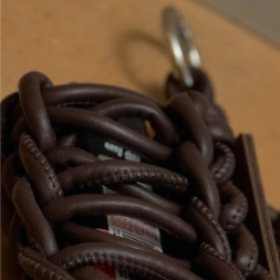 STRAP CAGE Keyring-BROWN 3