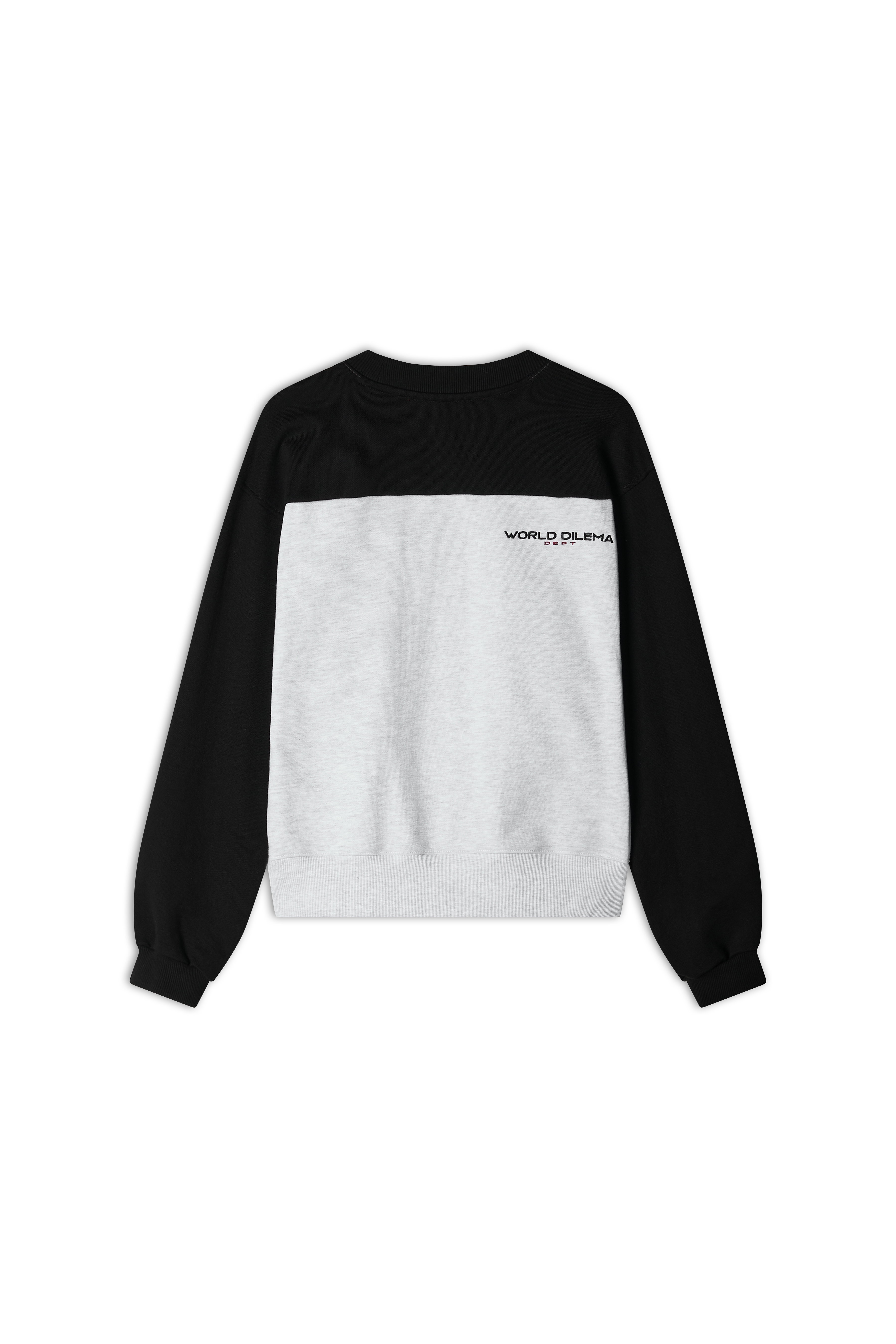 RACER' Rugby Fit SWEATSHIRT-BLACK&GREY 7