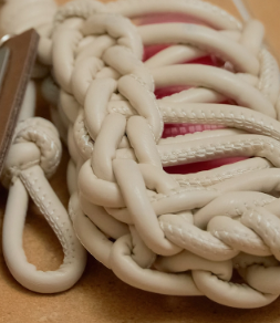 STRAP CAGE Keyring-IVORY 3