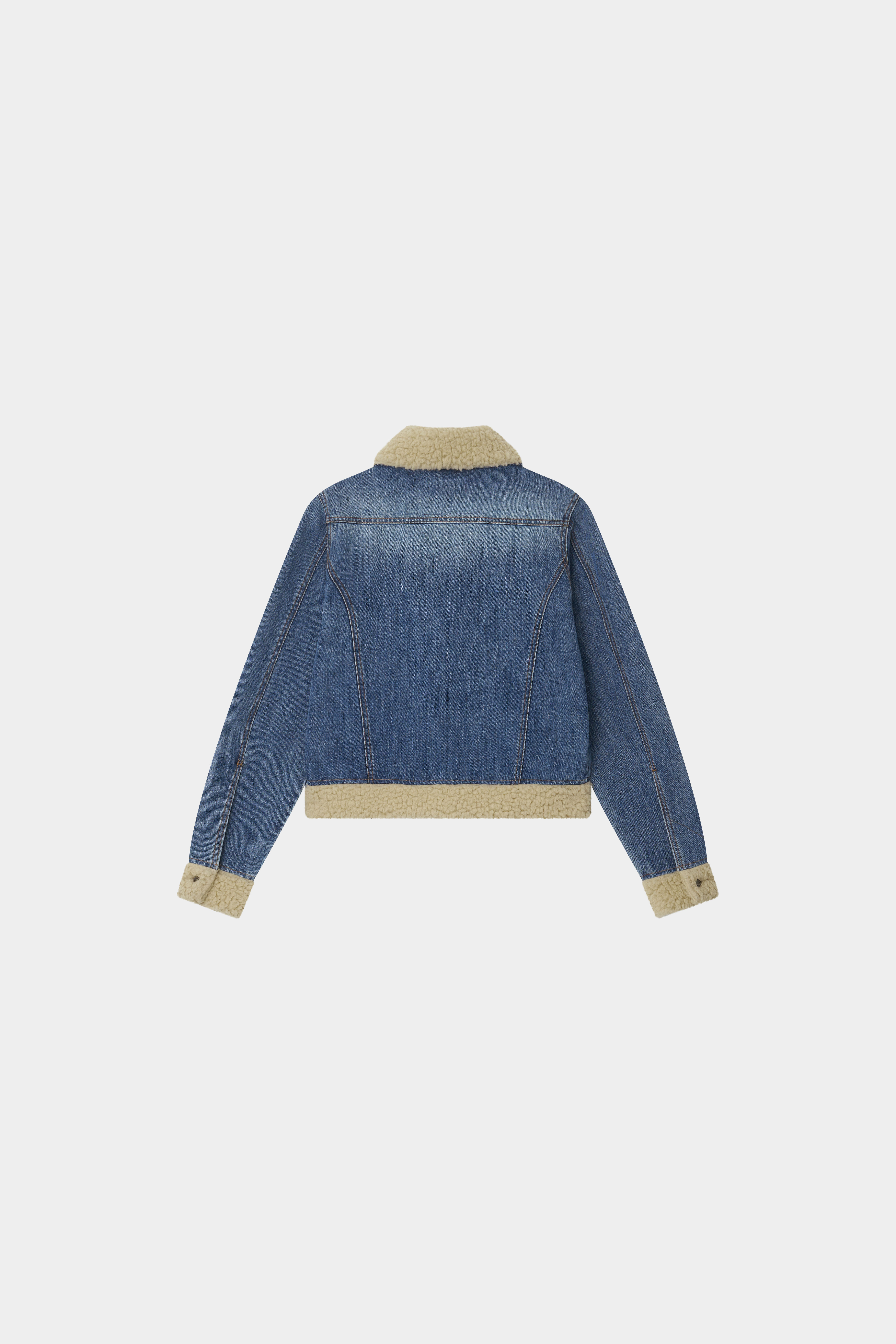 SET-UP SHERPA POINT DENIM JACKET 5