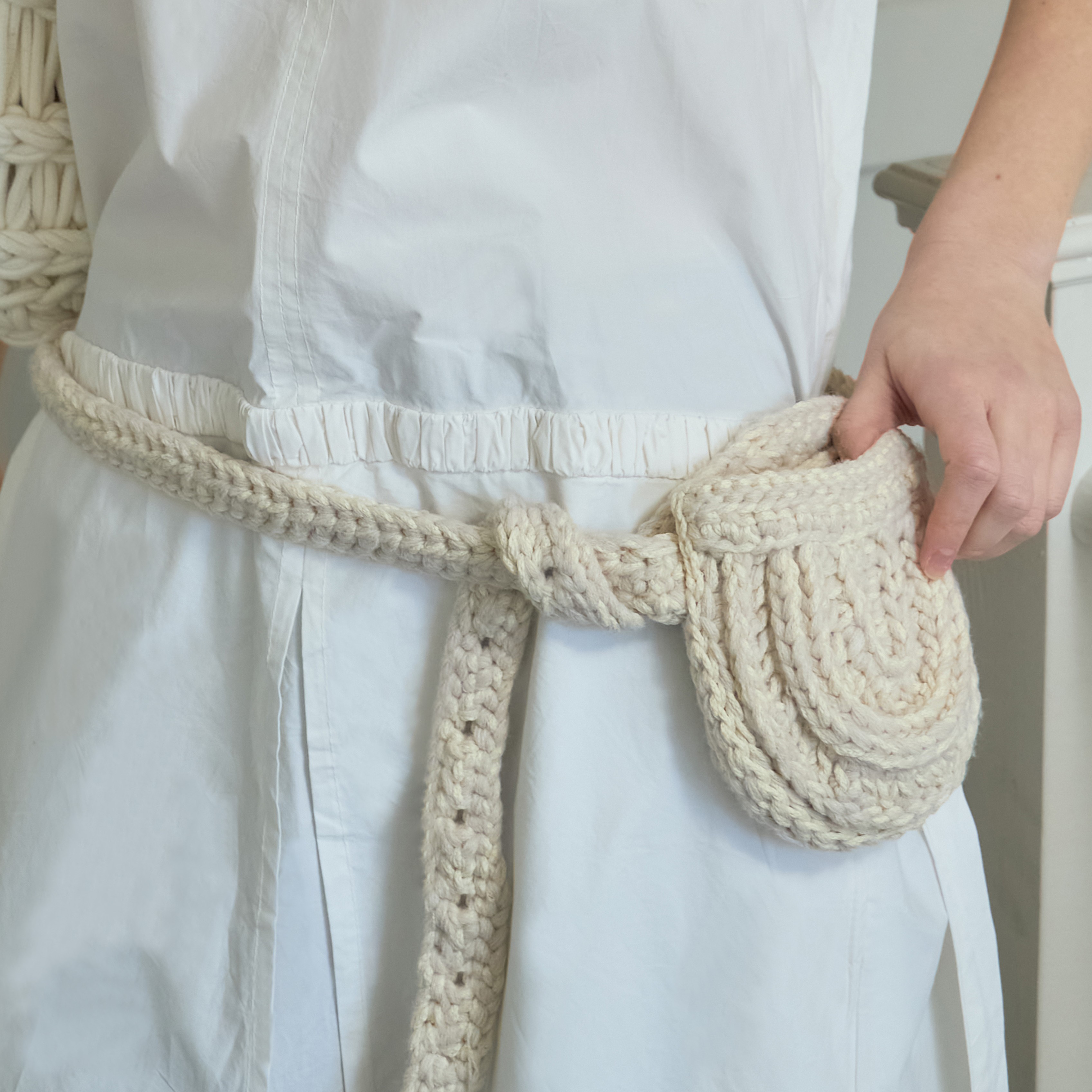 BALCONI BELT BAG-OATMEAL 3