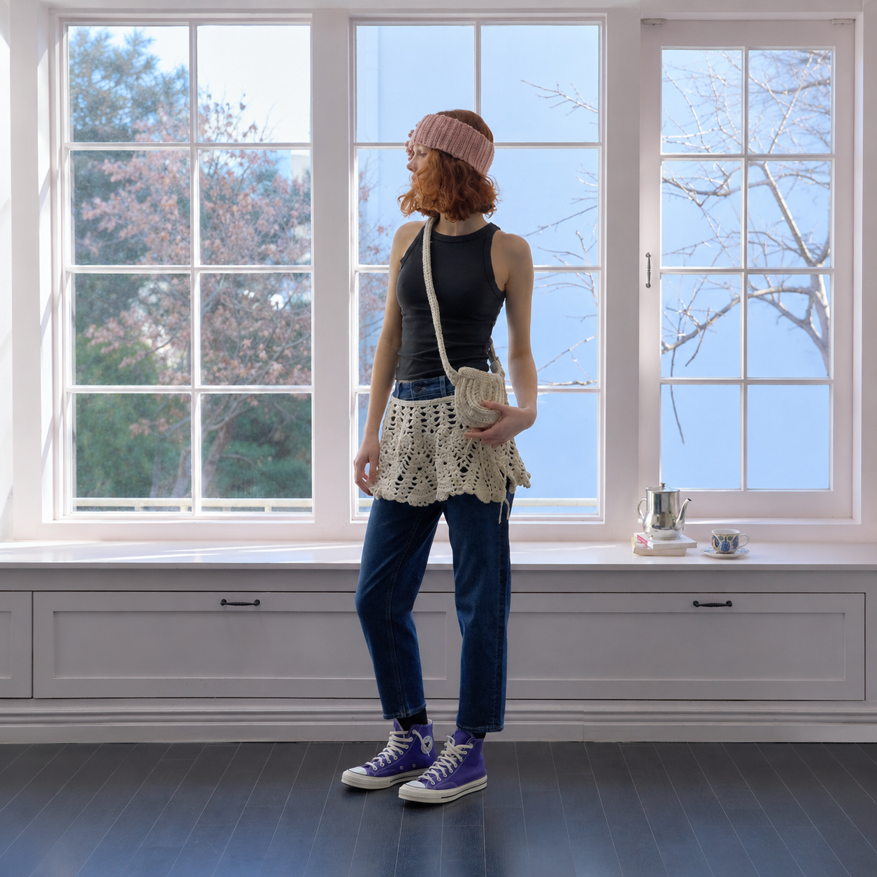 BALCONI BELT BAG-OATMEAL 6