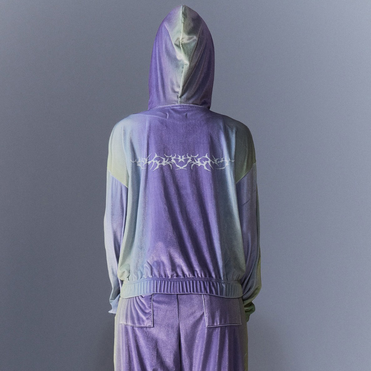 Tribal Velvet Zip-up Hoodie 6