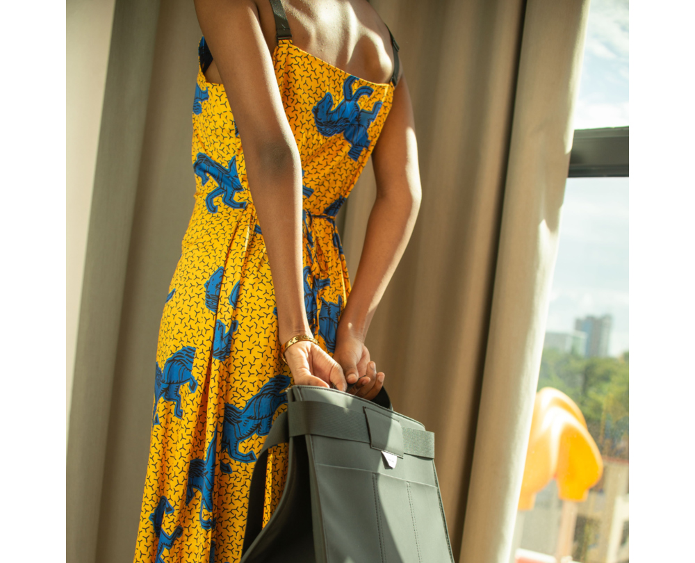 Blue Horse Dress_YELLOW 6