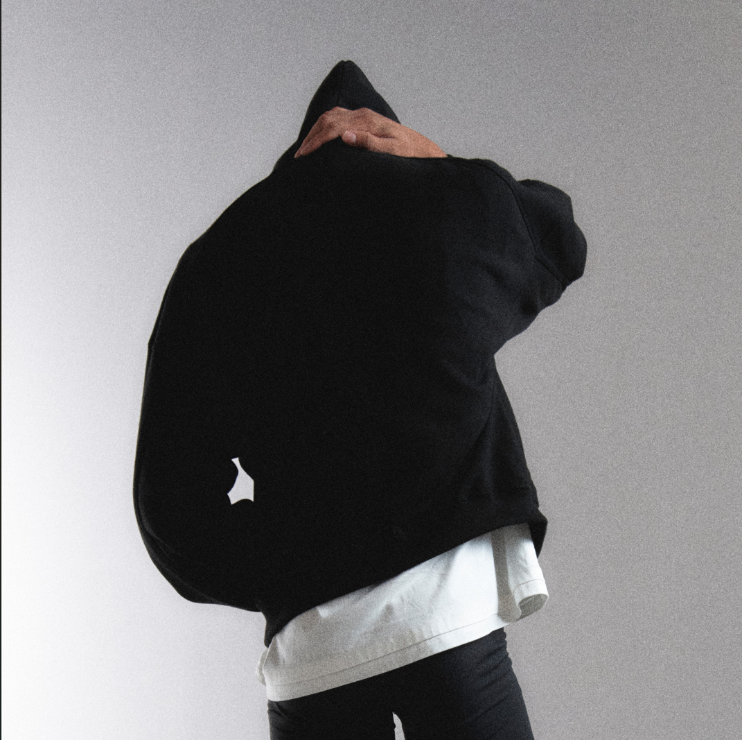 WORLD' FIRE PRINTING HOOD-BLACK 2