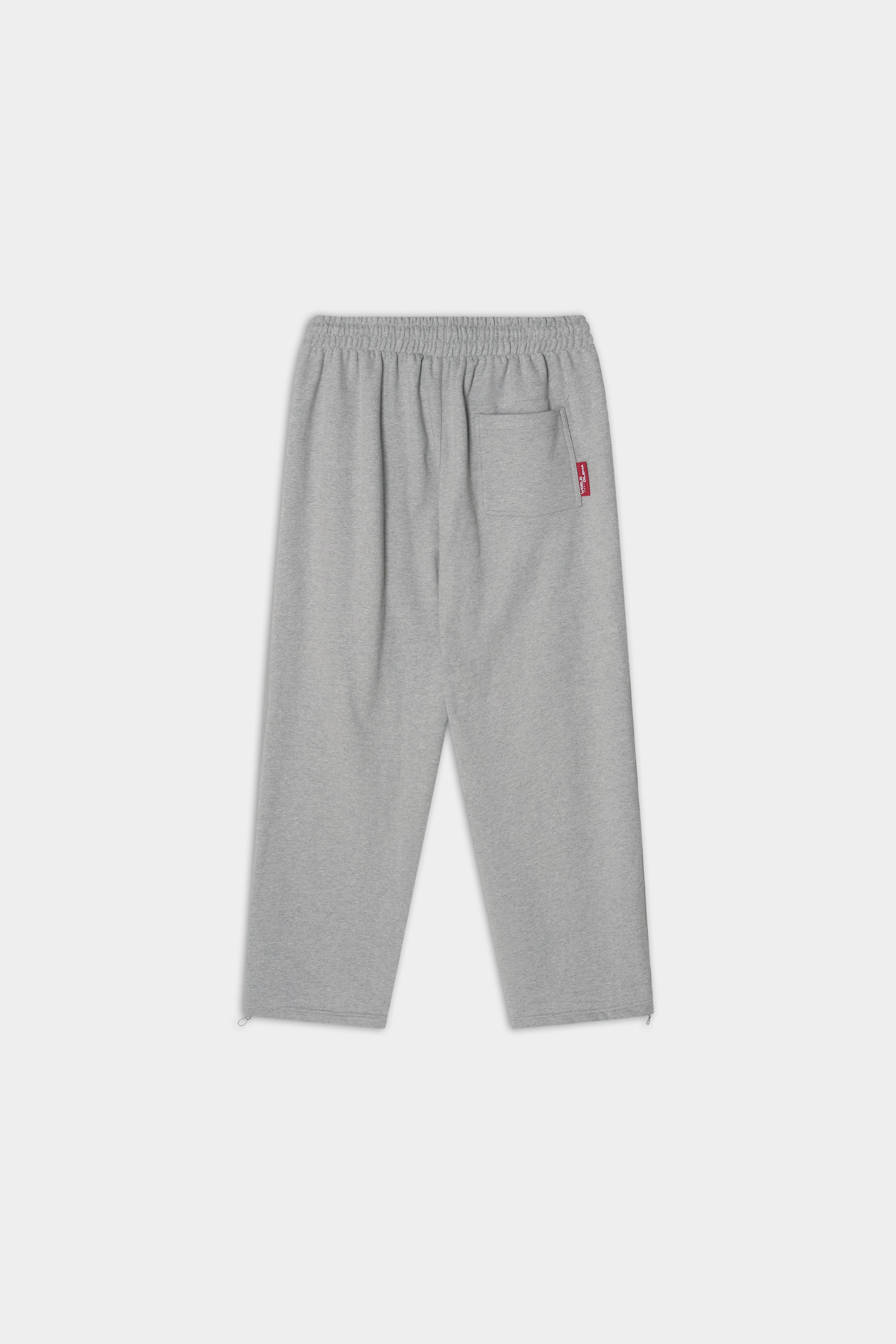 WORLD DILEMA DEPT' EMBROIDERY SWEAT PANTS-GREY 5