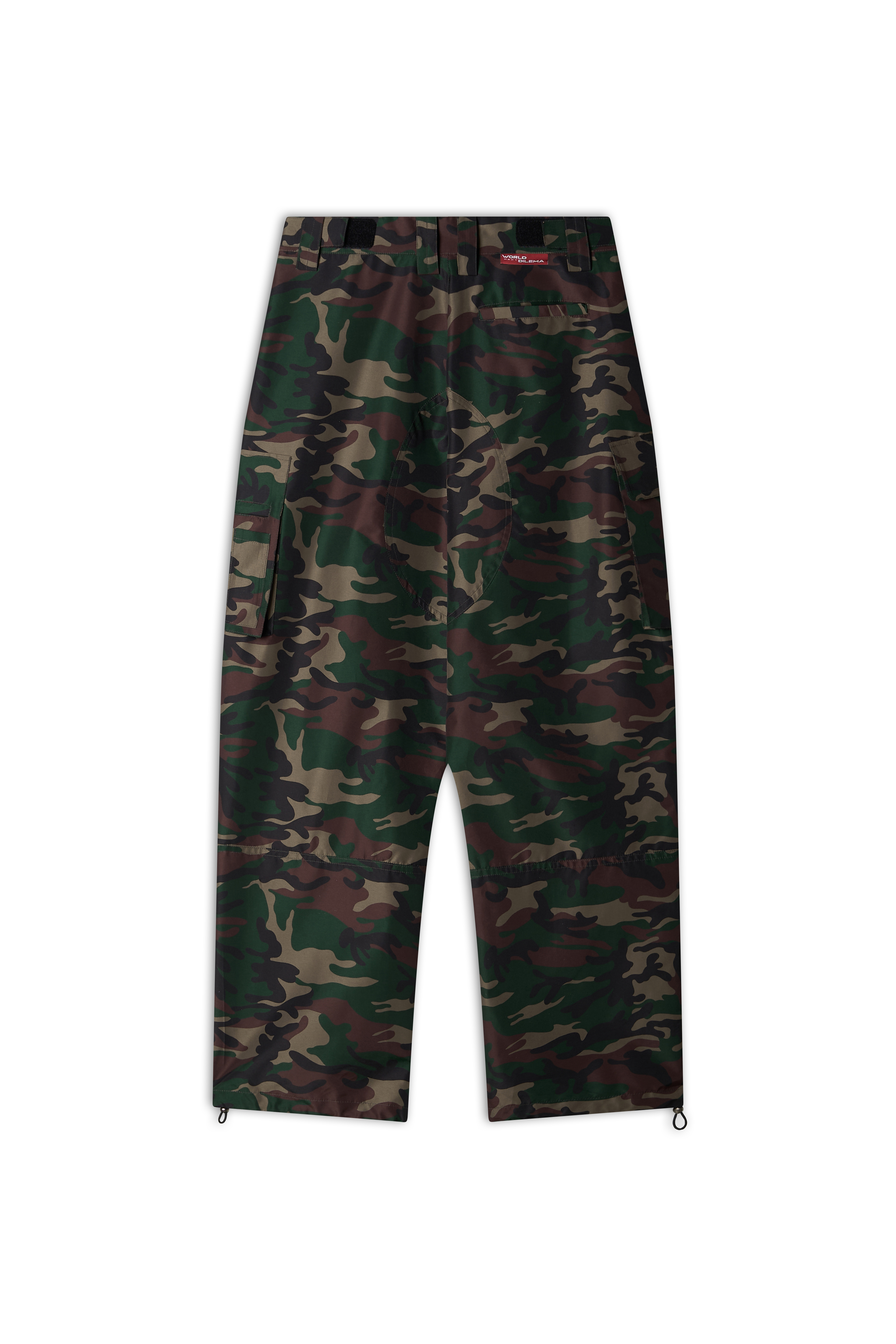 WOVEN POCKET CARGO PANTS-CAMO 6