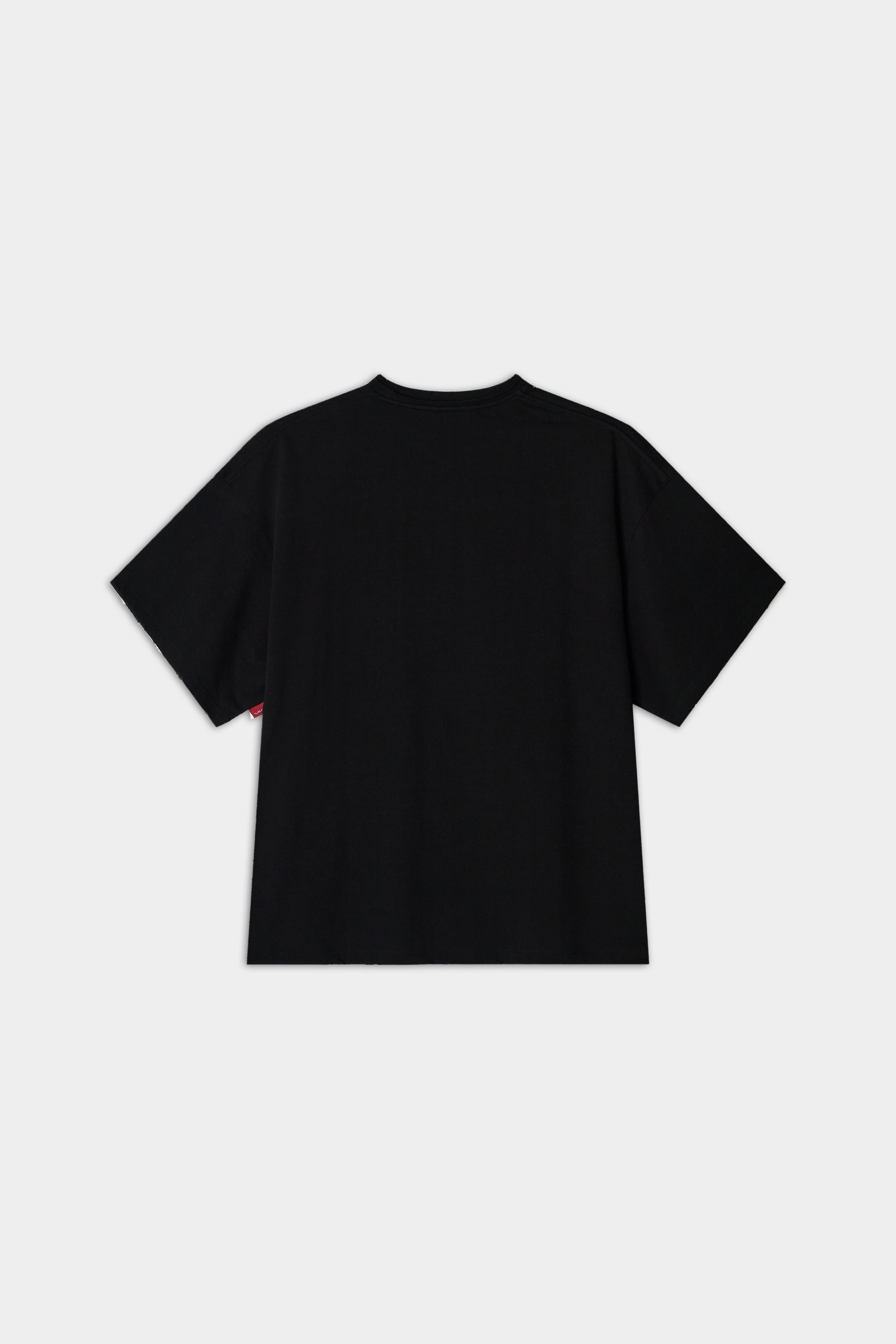 HAND DRAWING 'GHOST RIDER' PRINTING T-SHIRTS-BLACK 5