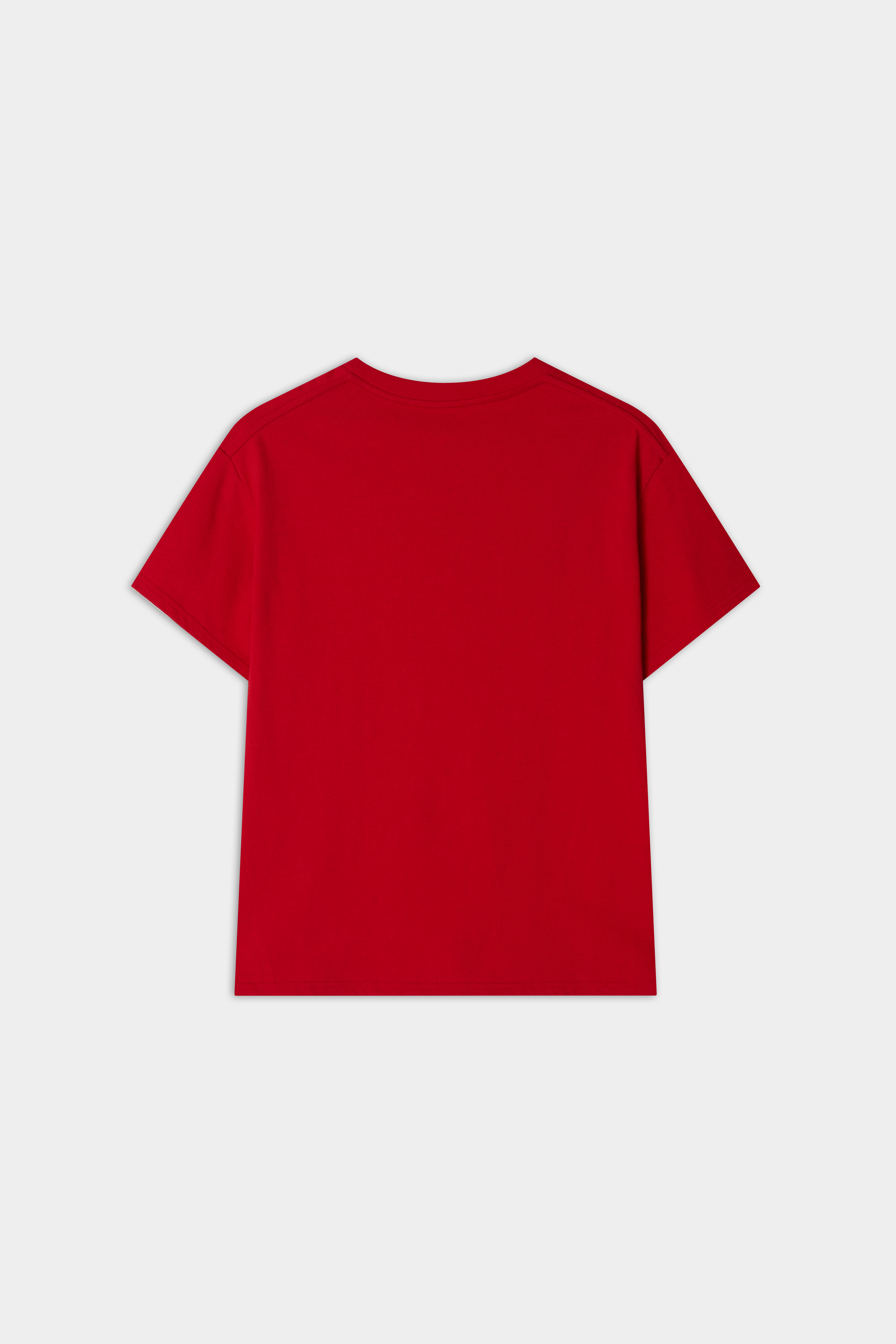 WORLD' FIRE PRINTING T-SHIRTS-RED 5