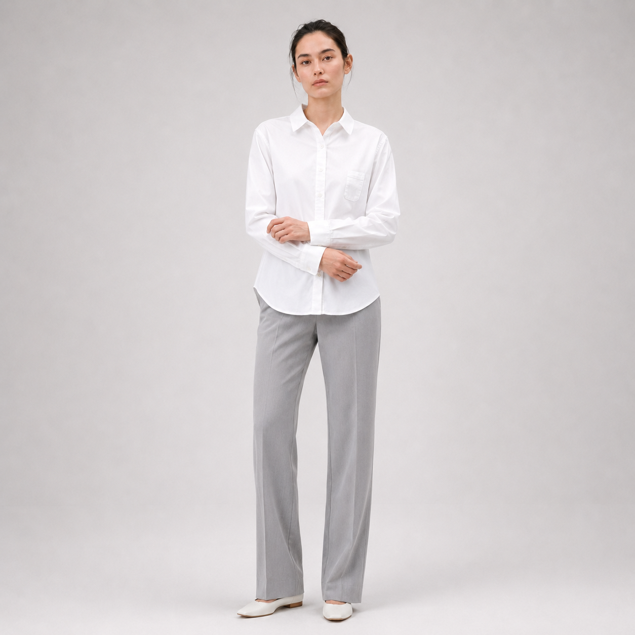 Standard Shirt-WHITE 2