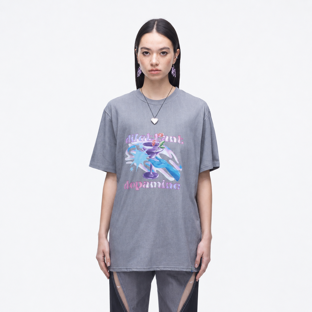 Dopamine T-Shirts-GRAY 4