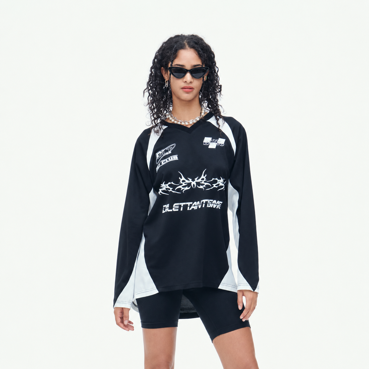 SPORTS FOOTBALL JERSEY T Shirts-BLACK 2