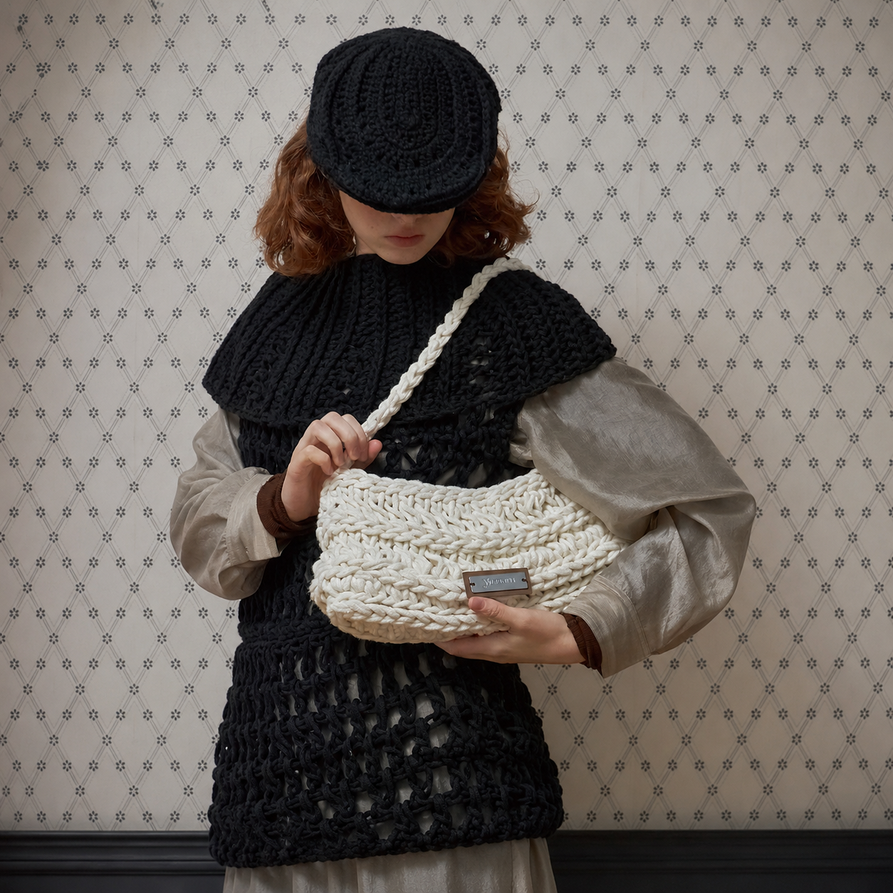 SOLIVE BAG SQUARE-IVORY 4