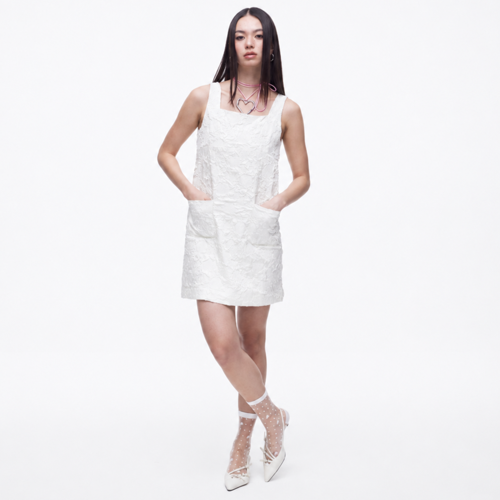 My Mini Wedding Dress-WHITE 3