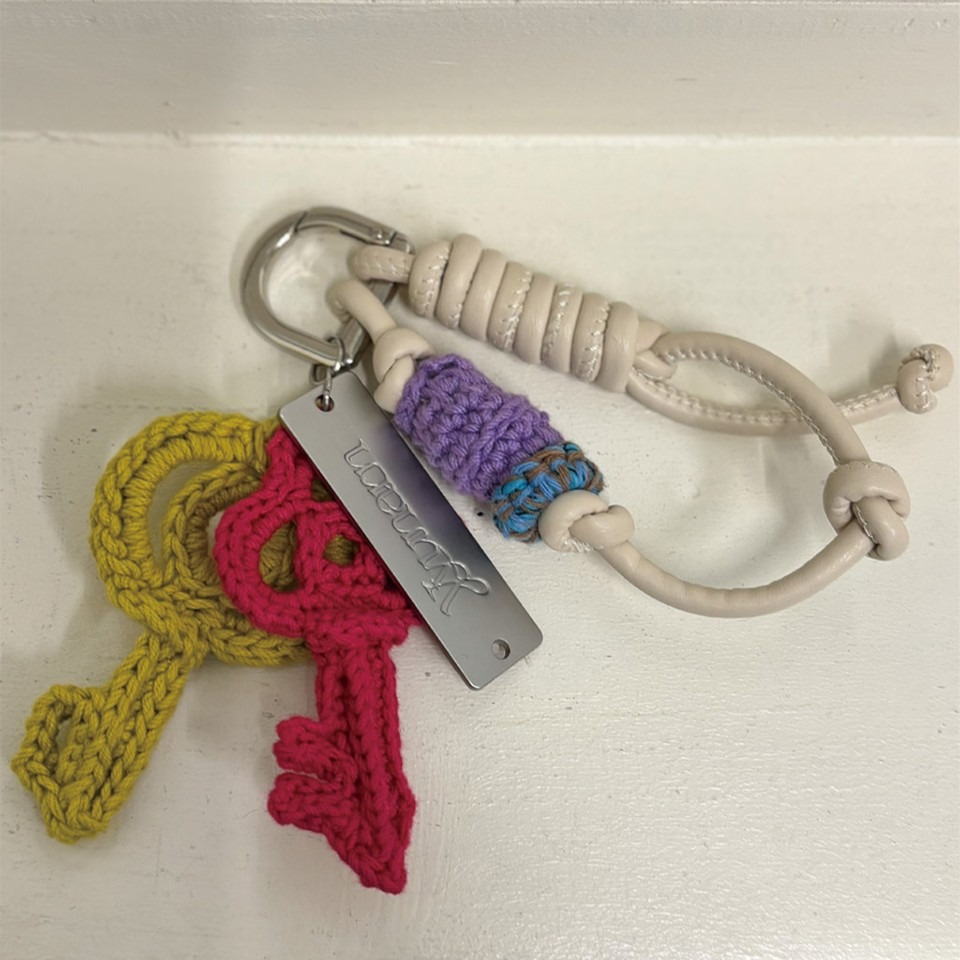 MY CLE Keyring-IVORY 3