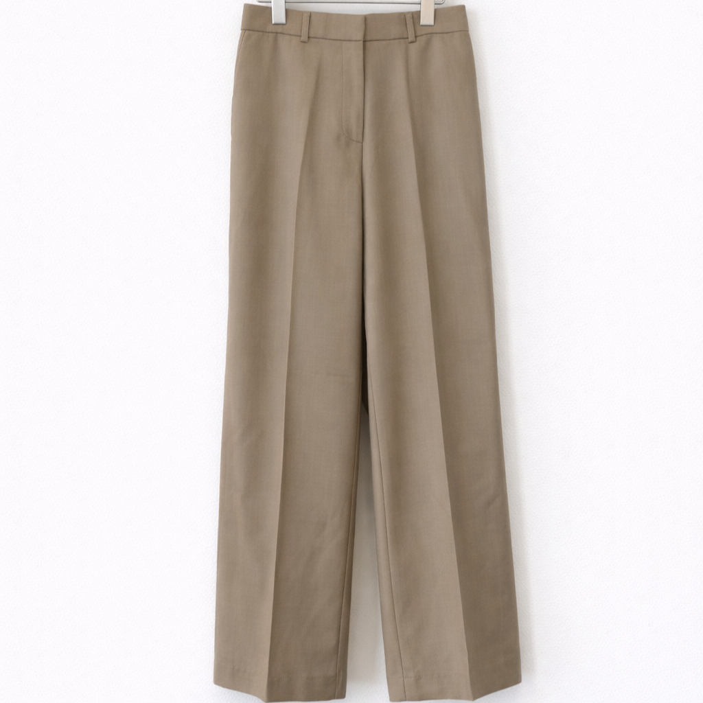 Classic Trousers-BEIGE 5
