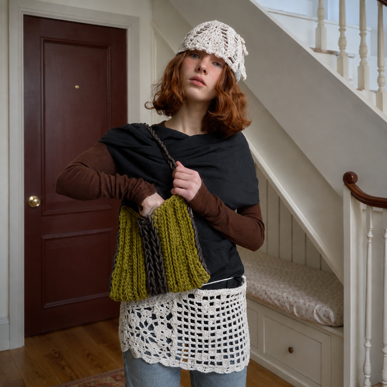 LOGGIA BAG-OLIVE 3