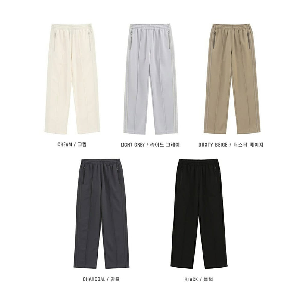 Semi-Wide Track Pants 6