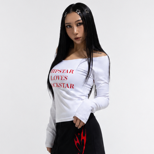 Hipstar Reversible T-shirt-WHITE 4