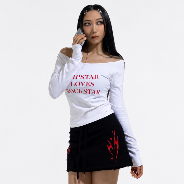 Hipstar Reversible T-shirt-WHITE 5