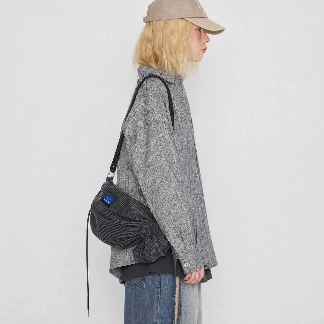 HAMMOCK BAG-CHARCOAL 3