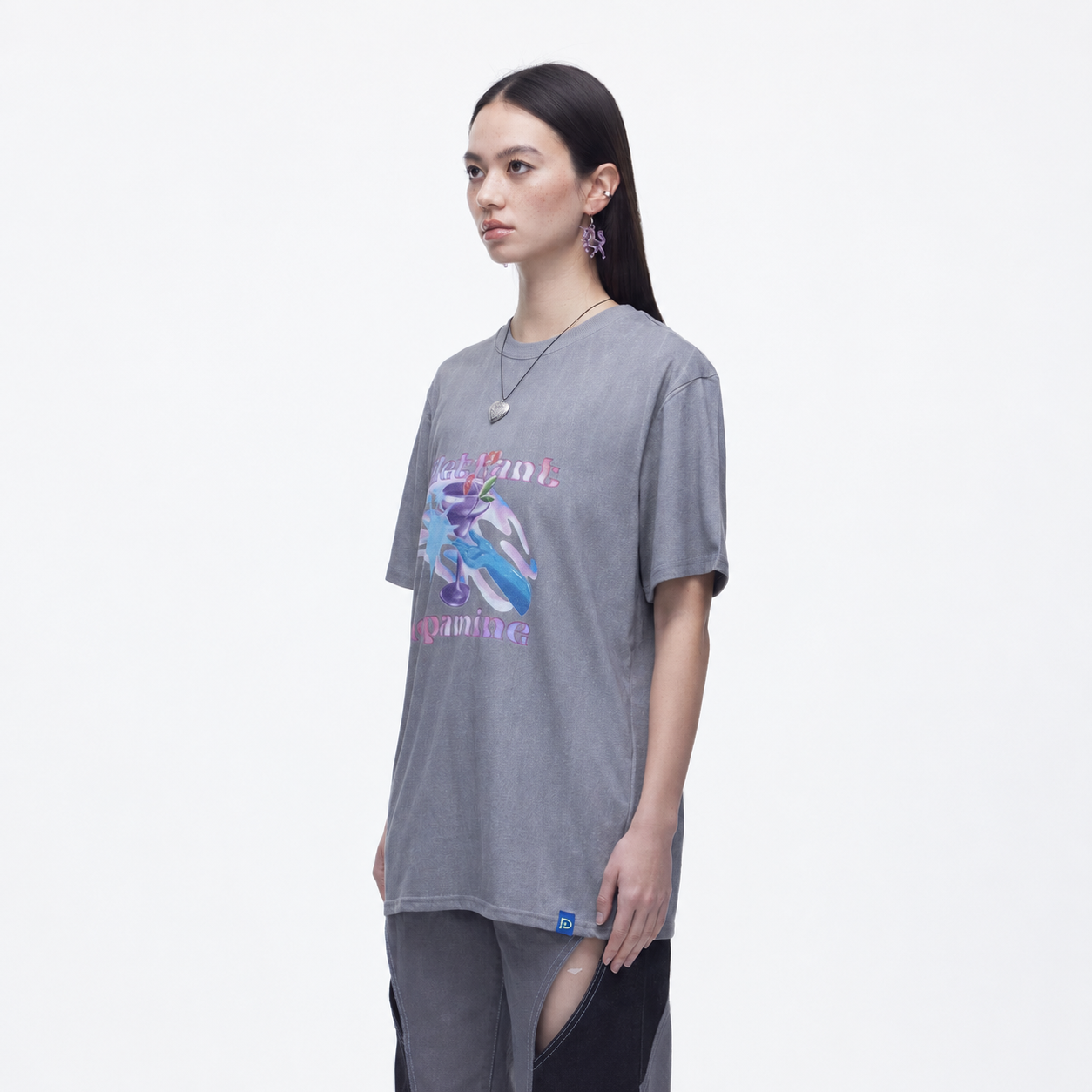 Dopamine T-Shirts-GRAY 5