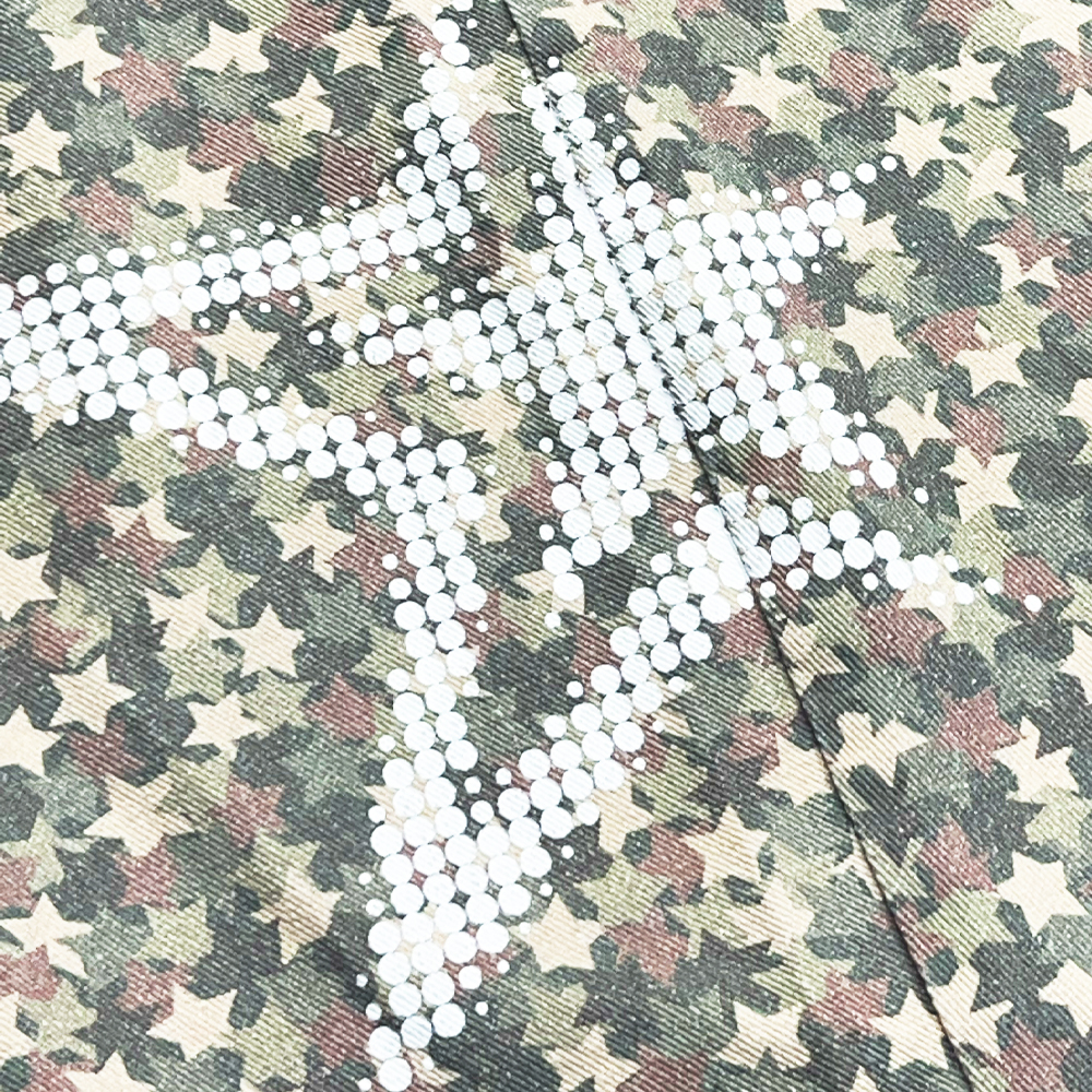 STARS CAMOUFLAGE COTTON PANTS-베이 8