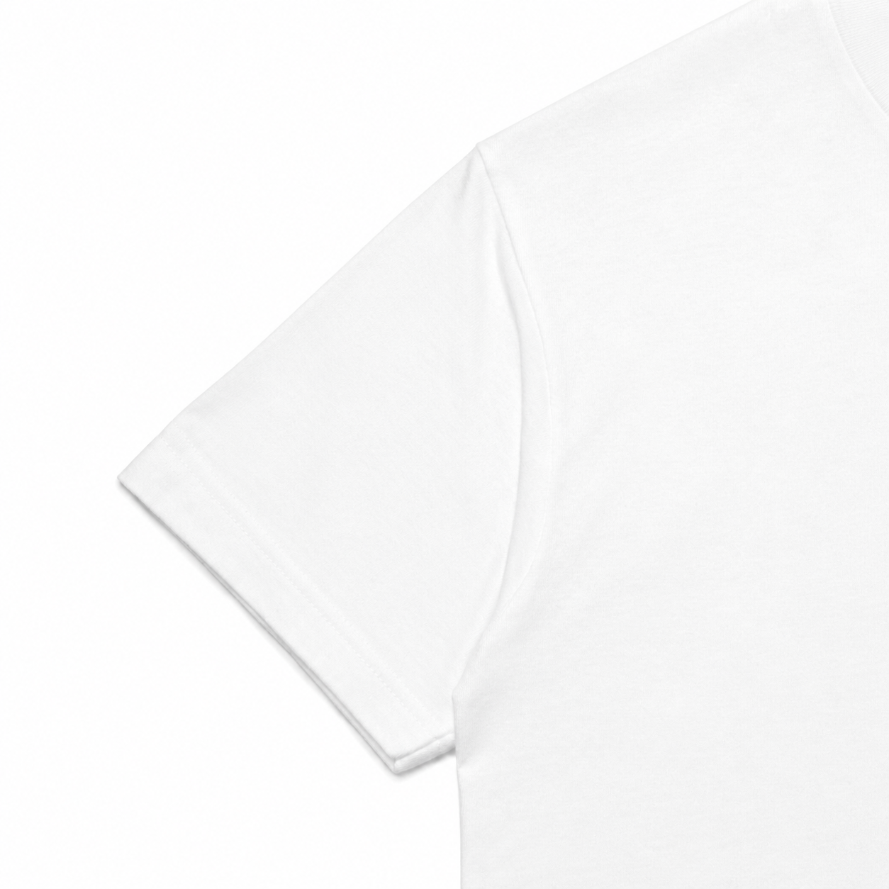 Men's Crop T-Shirt-WHITE 9