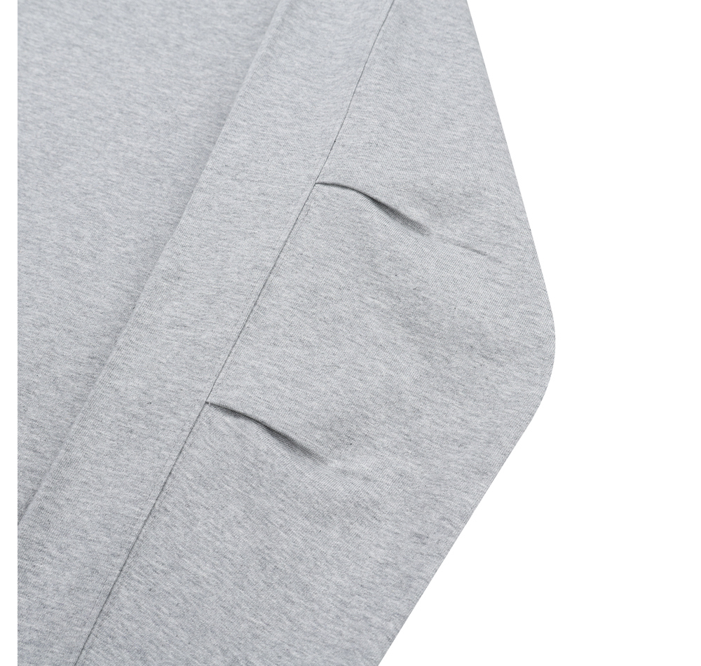 Heavyweight Henley Neck Semi-Oversized Long Sleeve T-Shirt 7