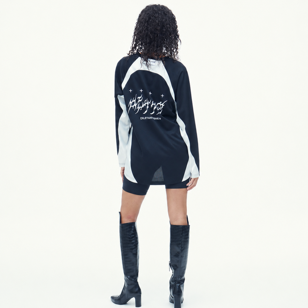 SPORTS FOOTBALL JERSEY T Shirts-BLACK 4