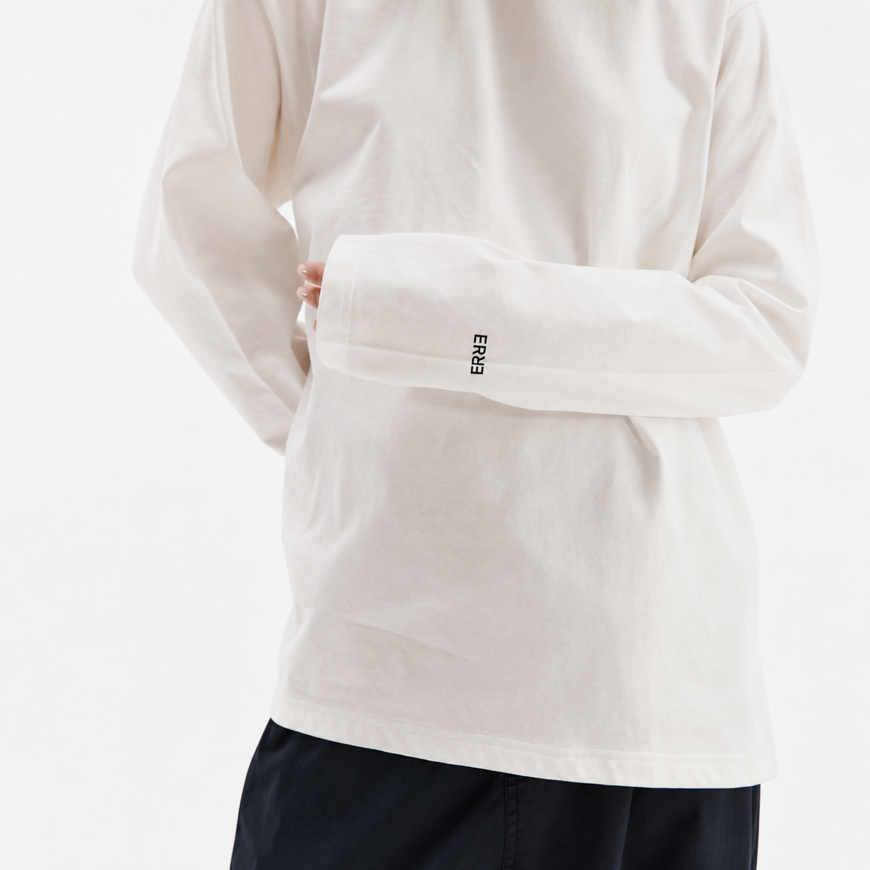 Long Sleeve T-Shirt-WHITE 4