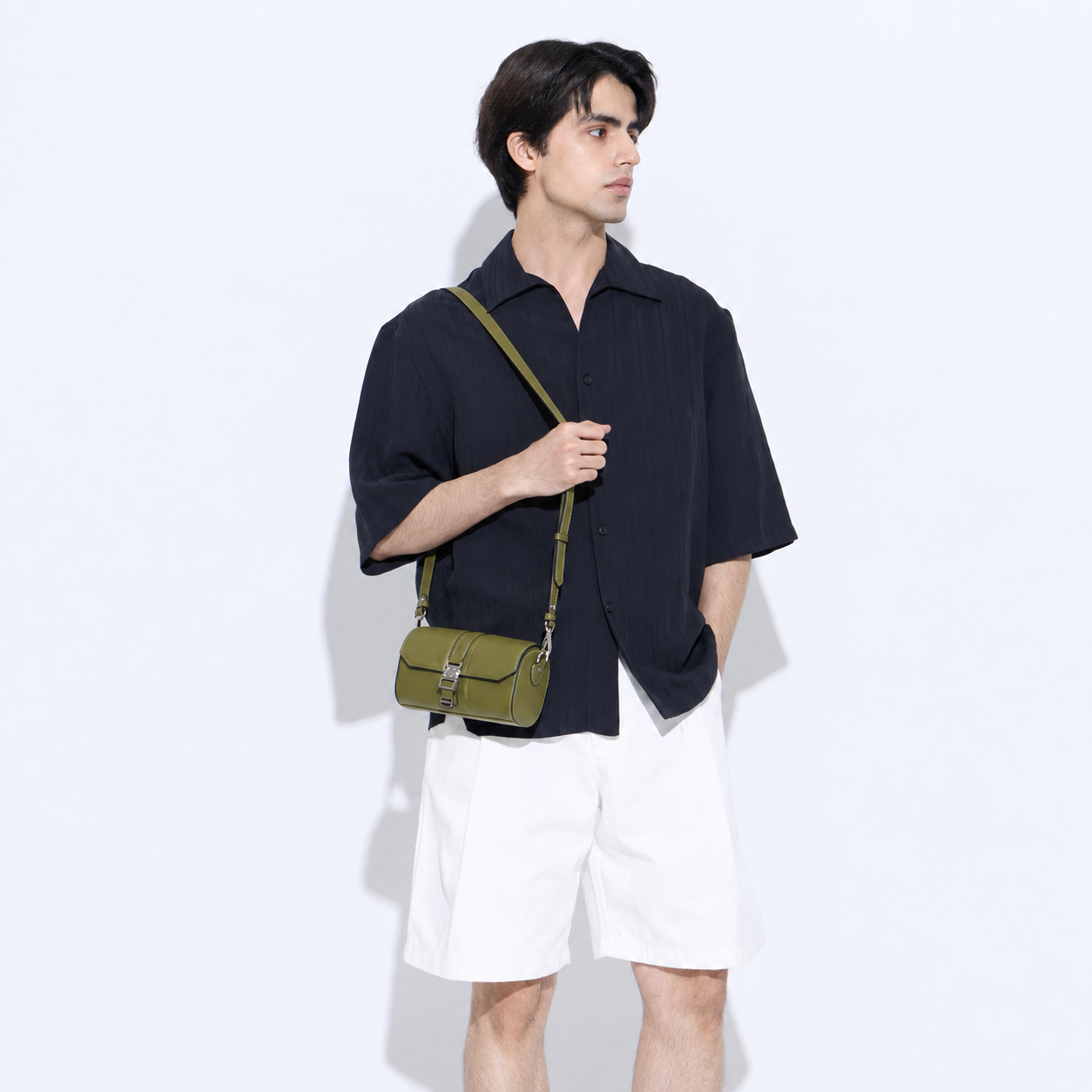 City Breeze Cylinder Bag Olive 10