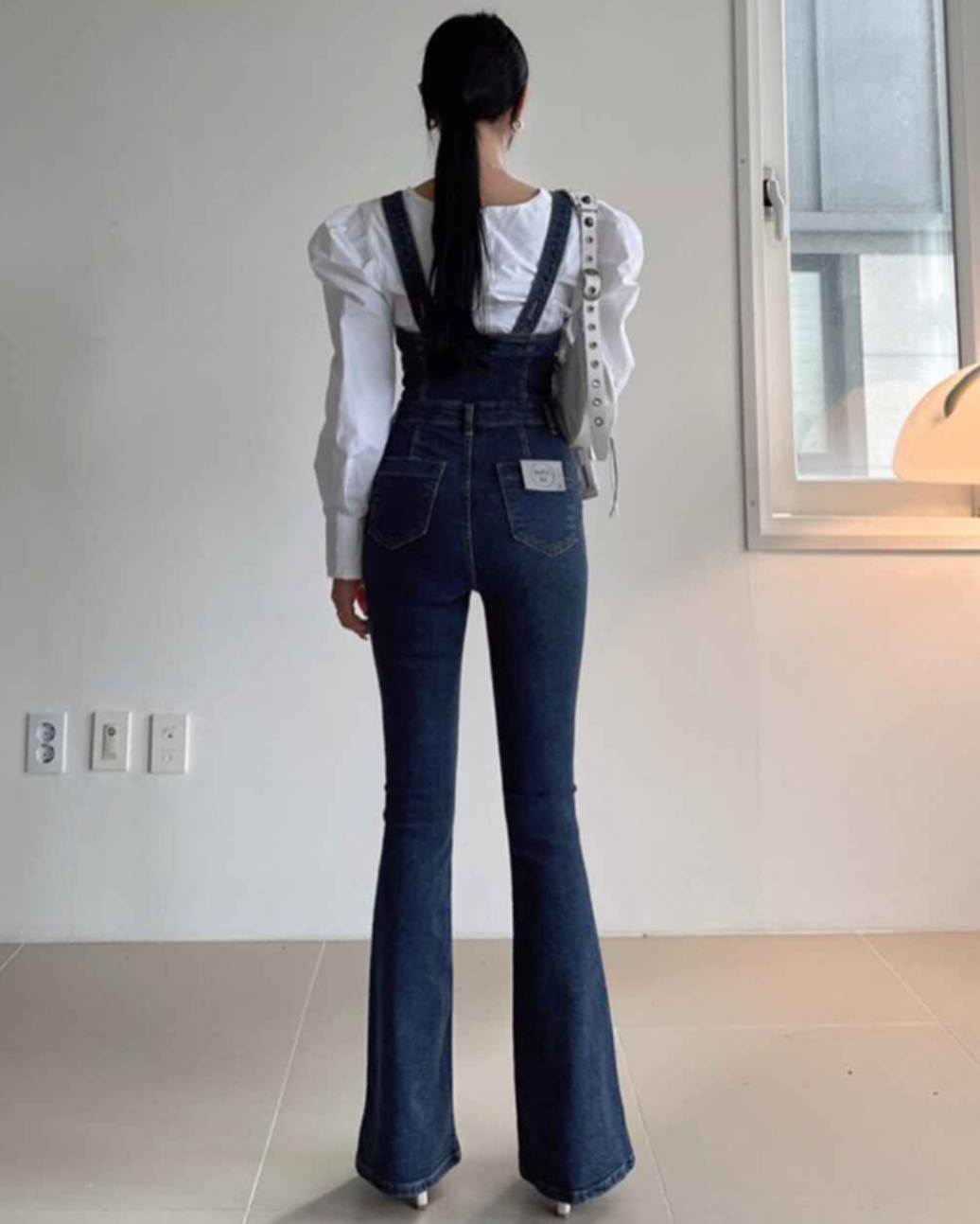 050 Jude Short Jumpsuit-DARK DENIM 4