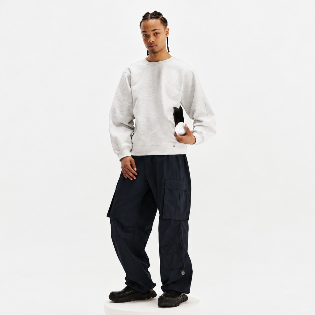 Pocket Pants-NAVY 3