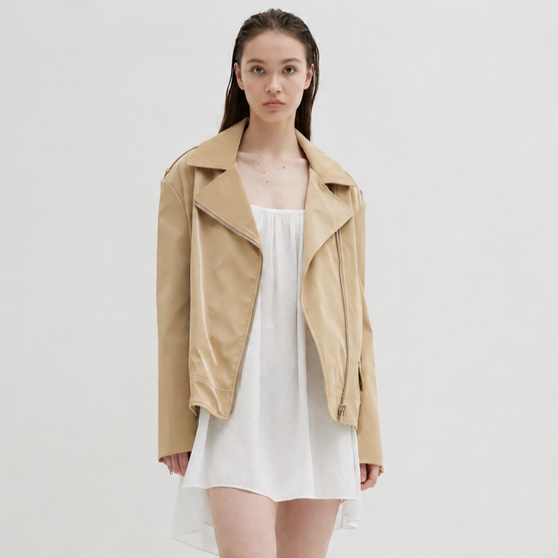 Peru Rider Jacket-BEIGE 2