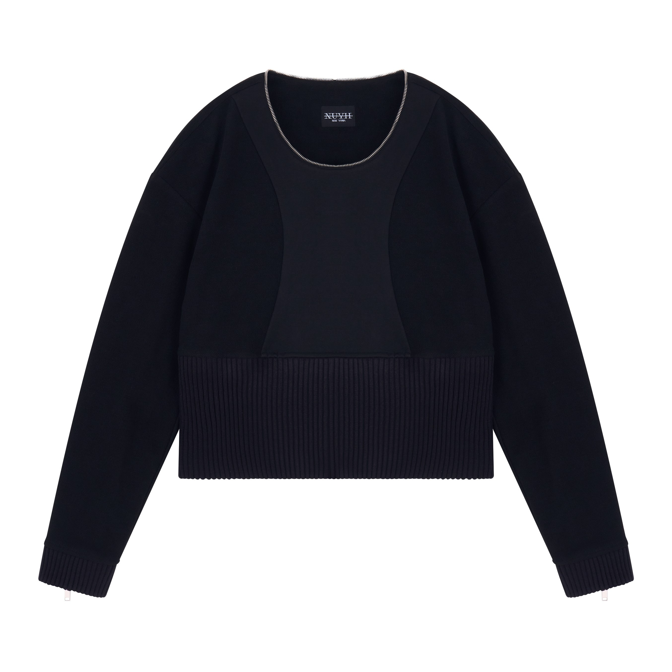 ECLIPSE SWEATSHIRTS-BLACK