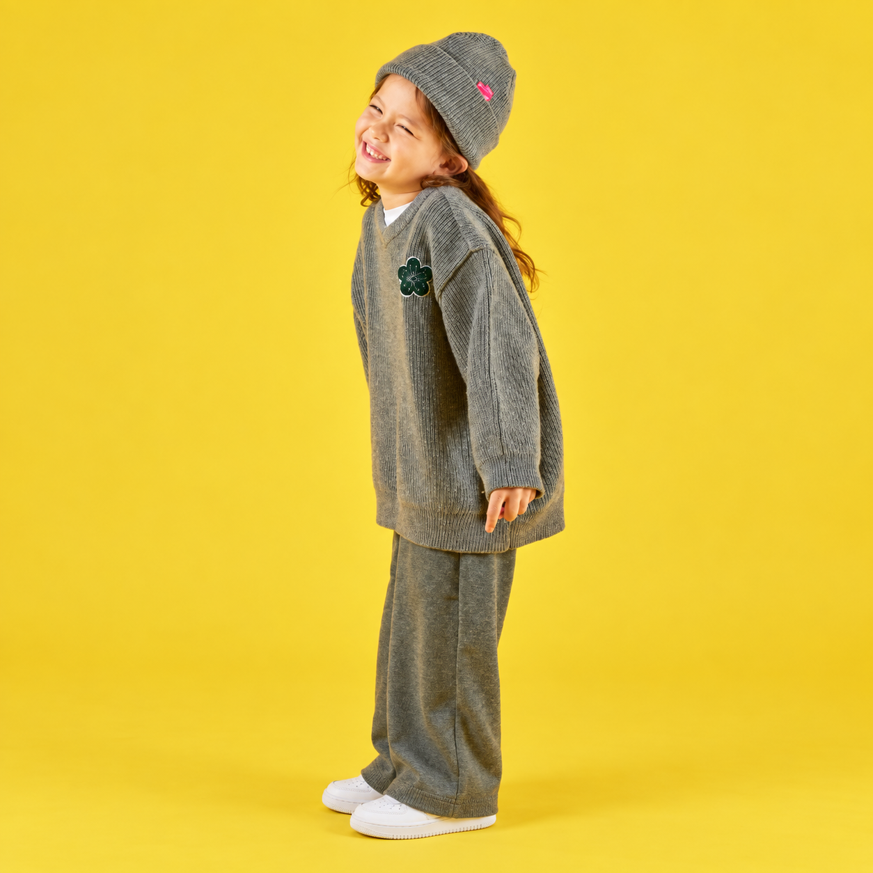 Lambswool Pullover-MELANGE GRAY 6