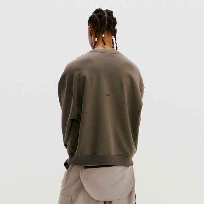 Pocket Sweatshirt-GREY 2