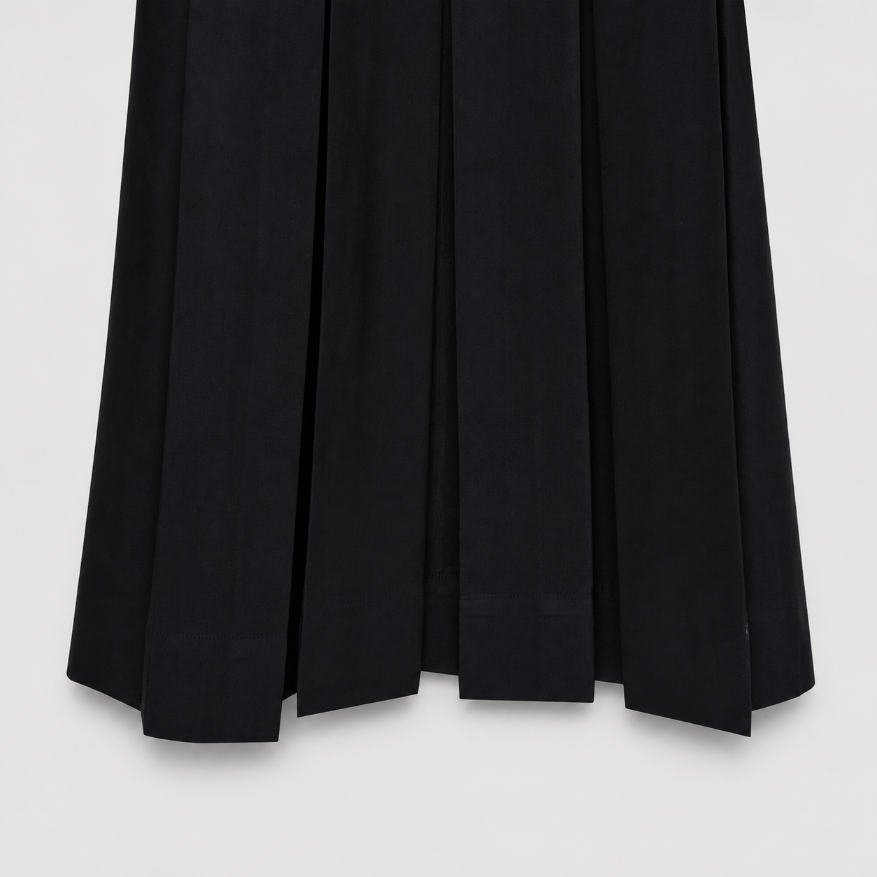 OFF-SHOULDER TRENCH COAT-BLACK 5